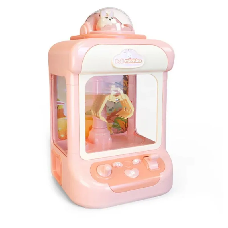 

STLF Customized Children Game Coin Operated Mini Toy Gift Claw Machine Funny Gift Crane Machine for Kids