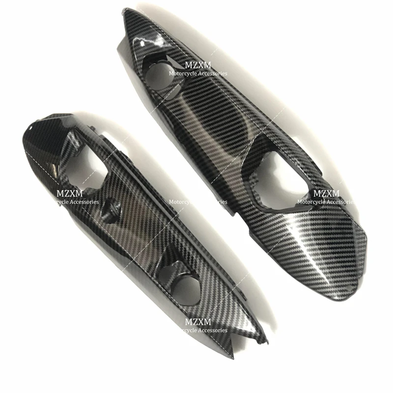 Applicable to KAWASAKI ER-6F ER6N 2012-2016 Lamp Upper Middle Panel Carbon Fiber Pattern Lower Driver Seat Rear Tail Fairing