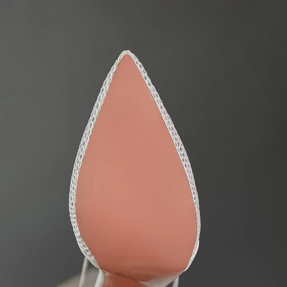 العلامة التجارية الجديدة مريحة أبيض أسود النساء الصنادل مثير 4 بوصة عالية الكعب سيدة أحذية الحفلات زائد حجم كبير صغير 11 30 43 45 47 #6