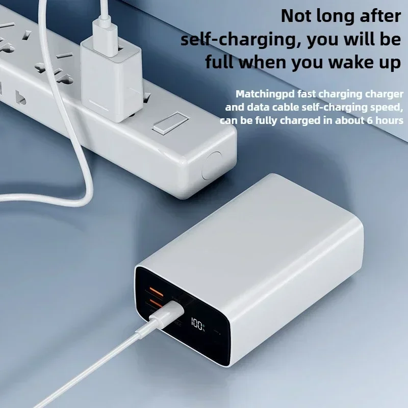 

30000mAh Power Bank 45W Fast Charging Portable Charger External Battery for IPhone Xiaomi Phone Laptop Large Capacity Powerbank