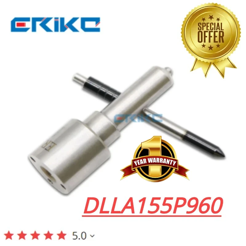 New DLLA155P960 093400-9600 Common Rail Injector Nozzle DLLA 155P960 for Toyota Isuzu Nissan KOMATSU or 095000-6680 095000-6970