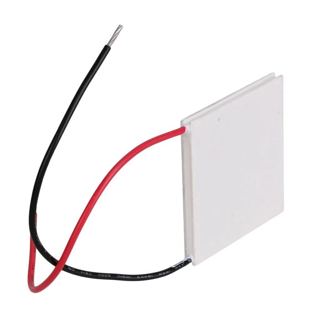 1pc TEC1 12703~12715 Heatsink Thermoelectric Cooler Cooling Peltier Plate 40x40mm For DIY Easy Installation