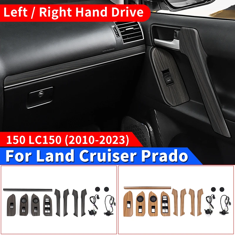 For 2023-2010 Toyota Land Cruiser Prado LC150 150 Car Interior Door Replacement Parts RHD LHD Upgrade Modification Accessories