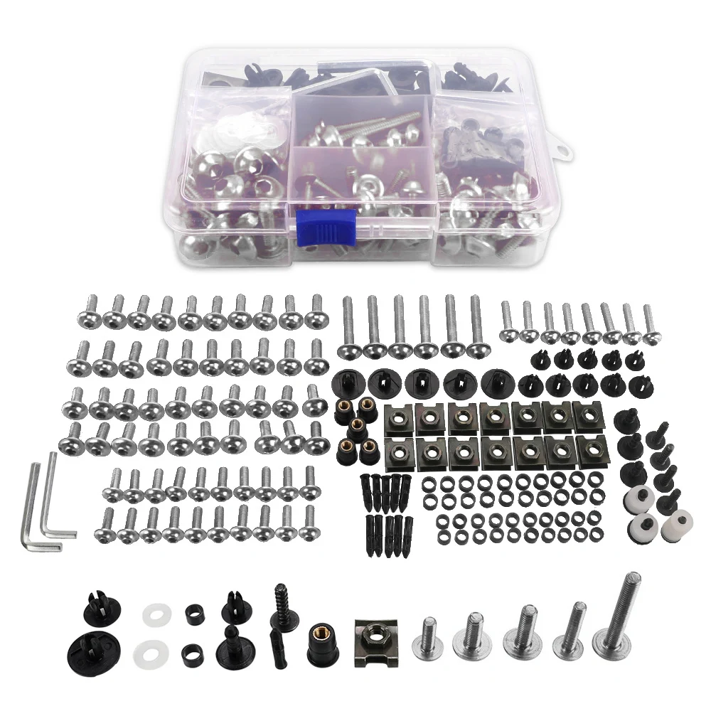 

FOR DUCATI HYPERMOTARD 1100/S/EVO 821 SP 796 939 S Motorcycle Accessories Complete Full Fairing Bolts Kit Screws Nuts Clips