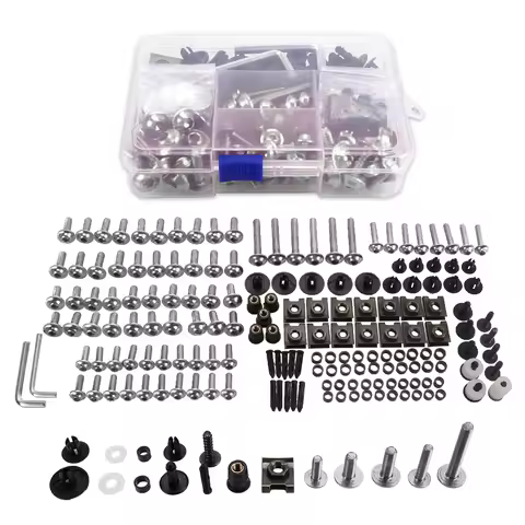 FOR HONDA CBR1000RRR CBR1100XX CBR125 CBR125R CBR150R Motorcycle Accessories Complete Full Fairing Bolts Kit Screws Nuts Clips