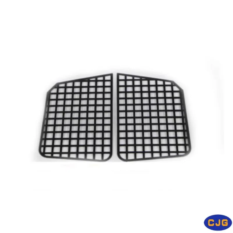 2PCS Simulation Fenster Net Schutz Seite Net Dekoration Zubehör für 1/7 RC Auto TRAXXAS UDR Hinten Gerade Brücke kurze Karte