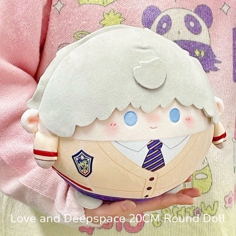 Love and Deepspace 20CM runde Foto-Requisite Sylus Rafayel Zayne Xavier Caleb Anime Cosplay lustige Puppe Zuhause/Reise süße Foto-Requisite – Detail 3