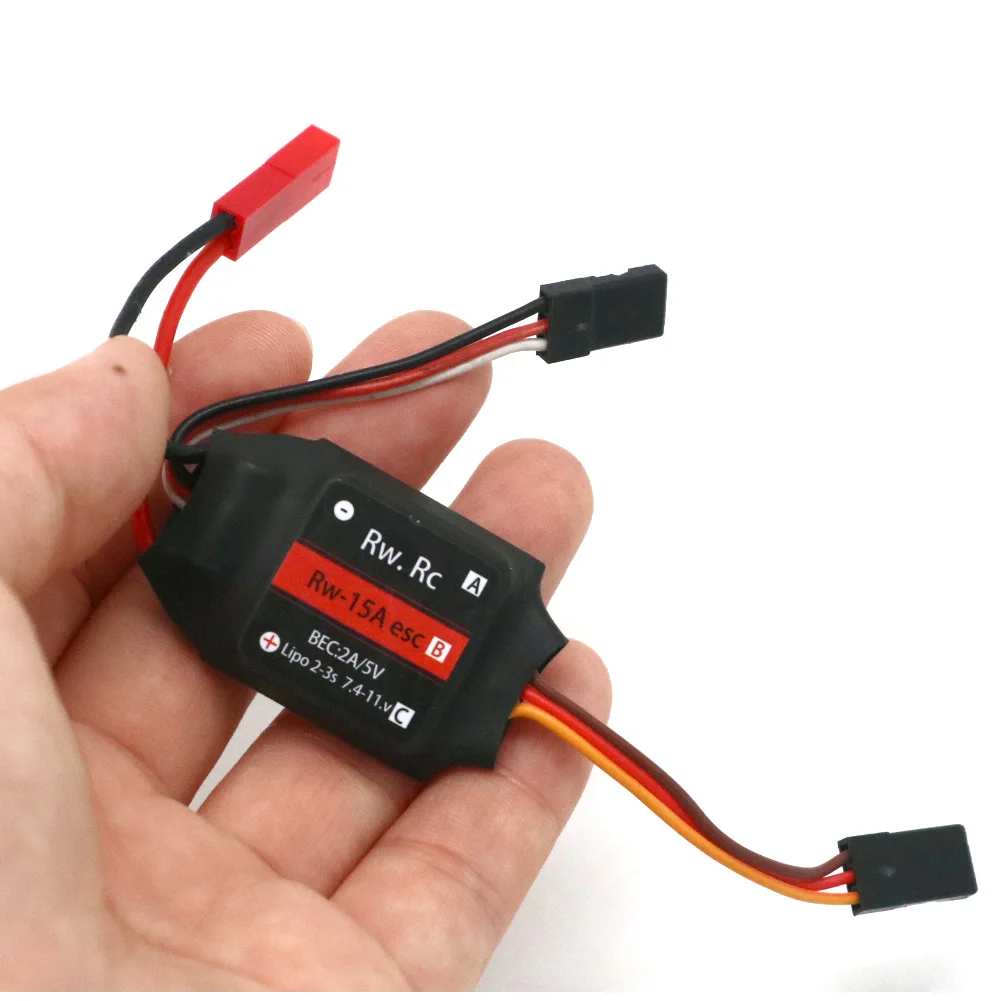 2-3S 5V 2A BEC бесщеточный 15а ESC для K989 1/24 1/28 1/32 Mini-Z Mini-Q 1410 модель автомобиля Багги грузовика запасные части