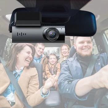 Dashcam 4K Dash Camera Black Box DVR Car Video Recorder 1080P Front and Rear 2k Automotive Car Camera WiFi Night Vision 24h Parking