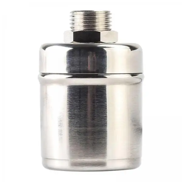 Float Valve Stainless Steel Automatic Water Level Controller Leakproof Small Size Easy Install for High Water Tanks Pools