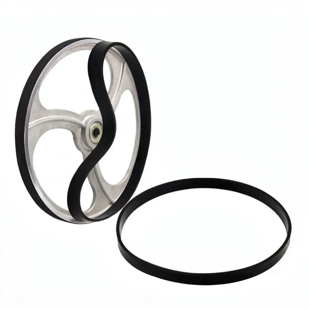Replacement Band Saw Tire Rubber Belt For Woodworking Band Saw Wheel 8 9 10 12 14 Inch Non Slip Noise Reduction Spare Part
