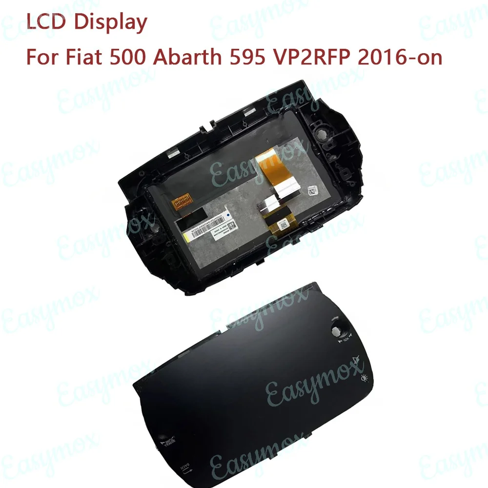 

735675604 LCD Display For Fiat 500 Abarth 595 VP2RFP 2016-on Radio Navigation Screen Replacement