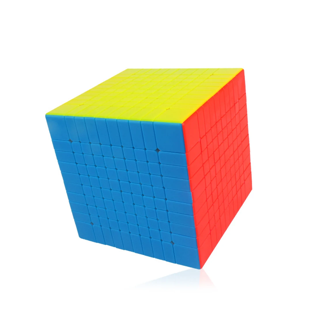 YuXin Little Magic 10X10X10 Xếp Hình Logic Hình Khối 10X10 Stickerless Cao Cấp Xoắn Trí Tuệ Cubo chuyên Nghiệp Giáo Dục Đồ Chơi 10*10