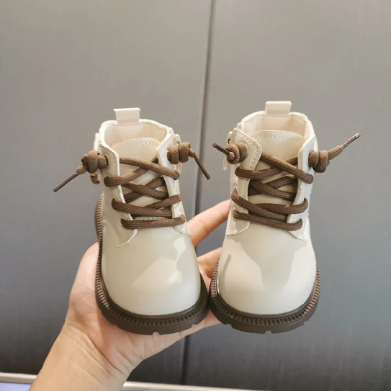 Zimowe buty dziecięce Plush Thick Short Boot Baby Walking Shoe Baby Shoe Cotton Shoe Girl Shoes Girls Boot Fashion Boots Zapatos Niño