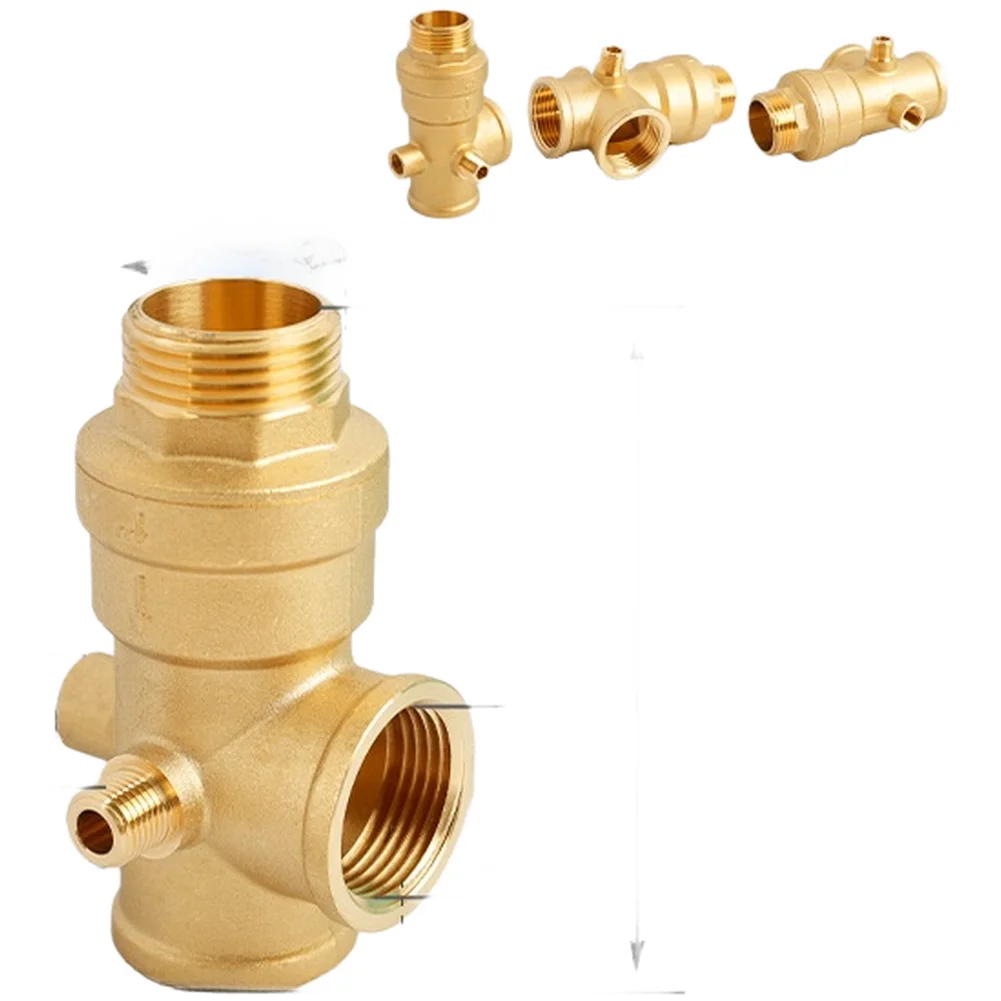Brass 5 Way Distribution Manifold with Check Valve Option for Variable For frequency Water Circulation Systems