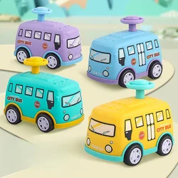 Rebound Inertia Pressing Car Airplane Bus Taxi Children's Indoor Parent-Child Interaction Blue Toy Birthday gift