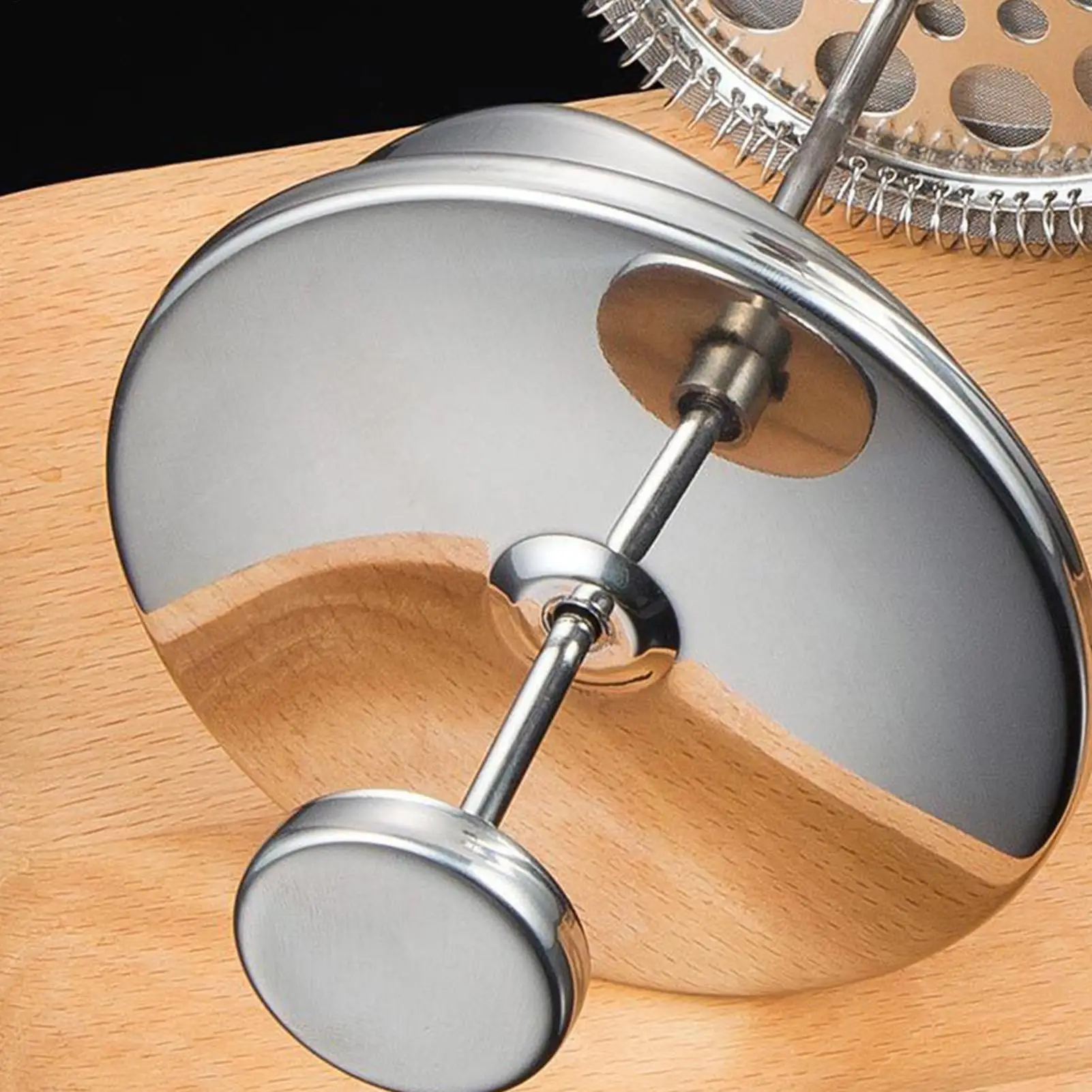 

Coffee Maker Press Pot Non-Slip Grip Heat Resistant Cold Brew Tea Pot Hand Press For Men Women Professionals Enthusiasts Kitchen