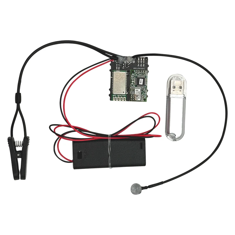 TGAM 모듈 개발 키트 브레인웨이브 스마트 헤드밴드 EEG 센서, Mindwave 데이터 출력, Arduino Python Matlab Unity 지원 