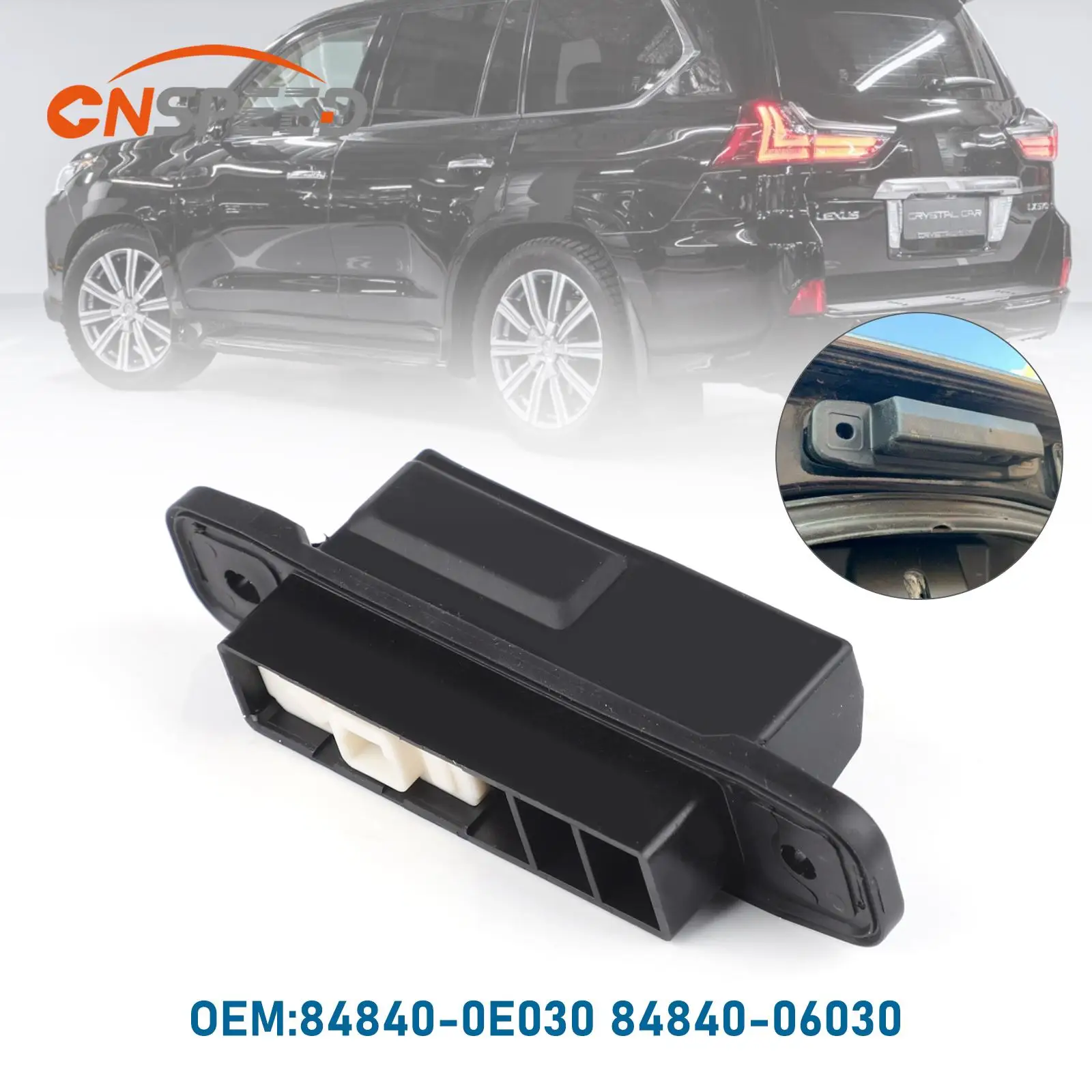 

CNSPEED Rear Trunk Lid Tailgate Opening Handle Switch For Toyota Lexus Highlander Camry 84840-0E030 84840-06030 Liftgate Switch