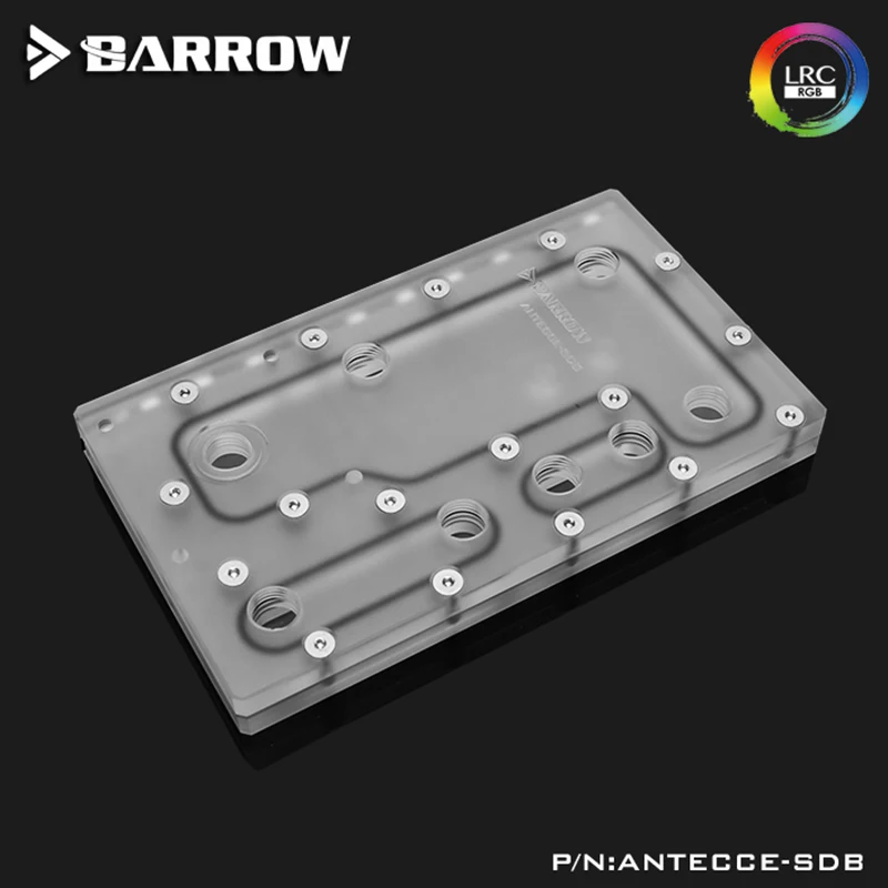 Barrow ANTECCE-SDB Waterway Boards untuk Antec Cube-Casing Razer untuk Intel CPU Water Block & Single GPU Building