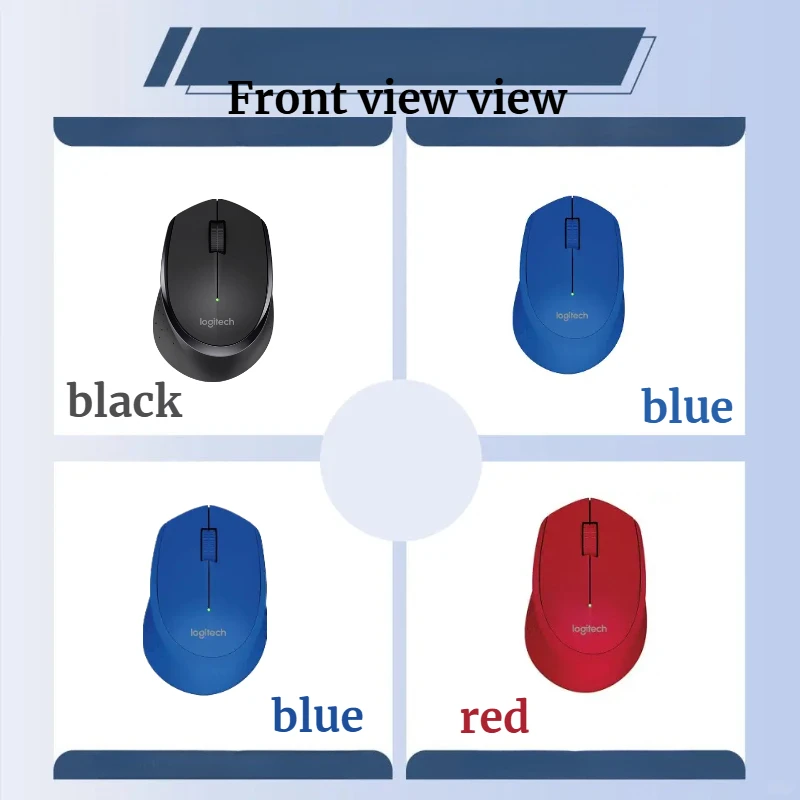 Logitech M280 Is A Well-designed Wireless Mouse with Asymmetrical Styling for Functionality, Aesthetics, and Comfort.