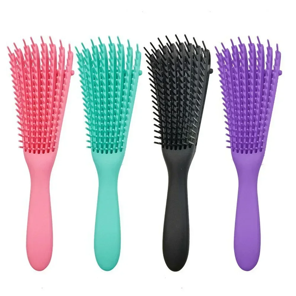 Curly Hairbrush Scalp Massage Hair Styling Comb Detangling Brush for Curly Hair Brush Detangler Hair Combs Women Men Salon Style