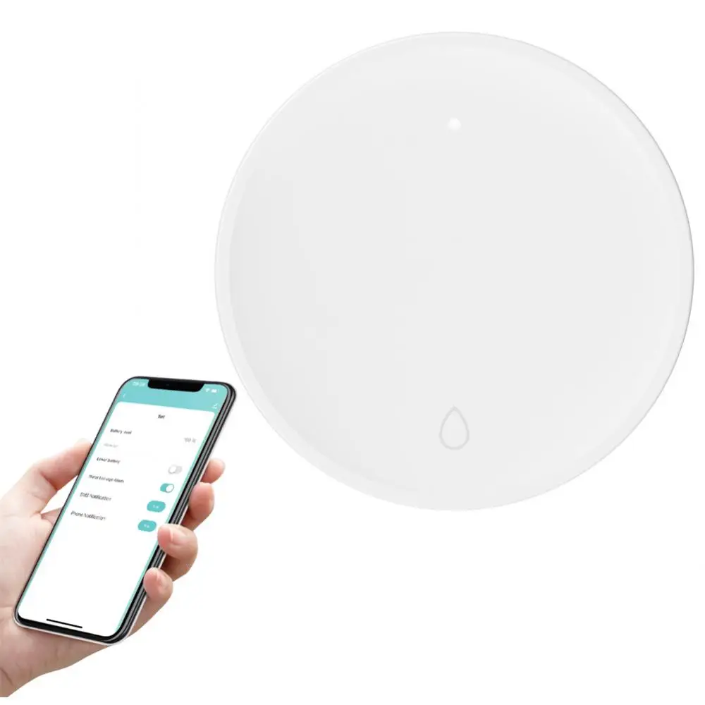 Slimme waterlekdetector Waterdichte overloop Smart Home