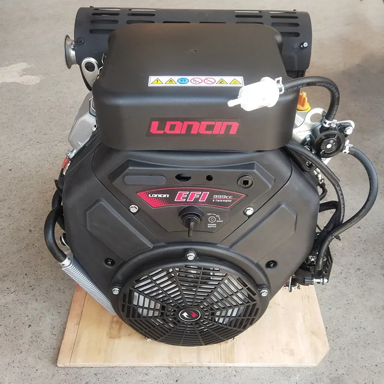 2 Cylinder  Engine LC2V90FD EFI System Loncin 2V90F 999cc 35HP Machinery Engine