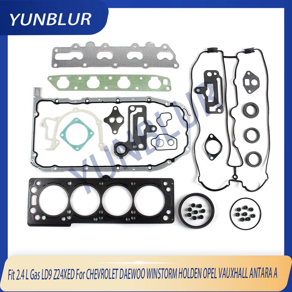 

Engine Parts Cylinder Head Full Gasket Set Fit 2.4 L Gas LD9 Z24XED For CHEVROLET DAEWOO WINSTORM HOLDEN OPEL VAUXHALL ANTARA A