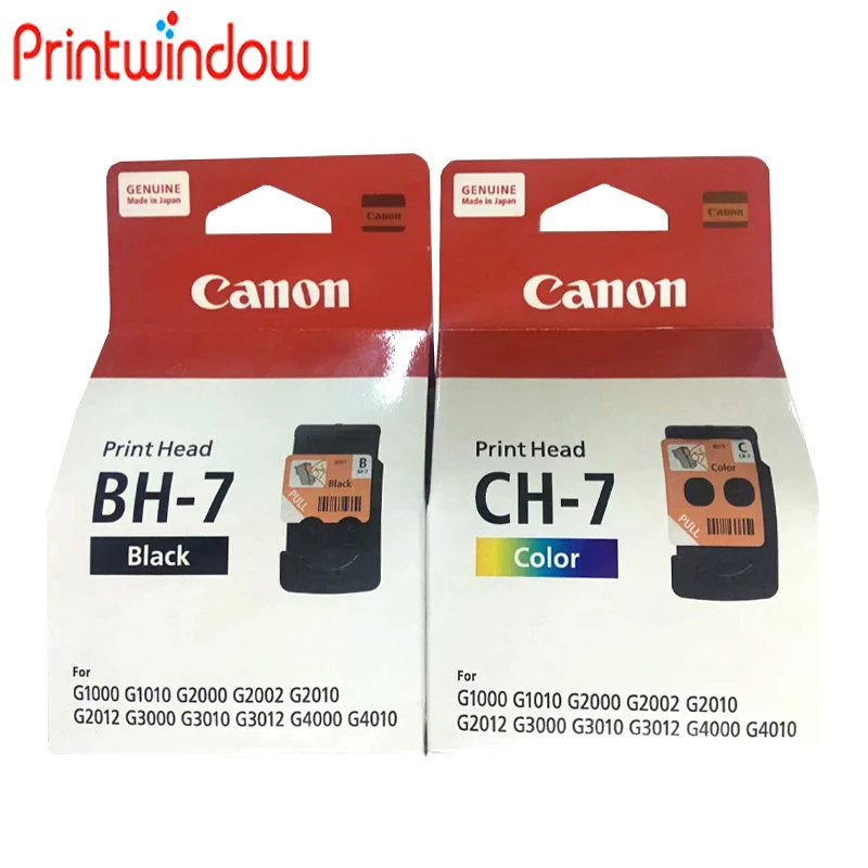 

Original New BH-7 CH-7 Print Head For Canon G1000 G1010 G2000 G2002 G2010 G2012 G3000 G3010 G3012 G4000 G4010 High Quality