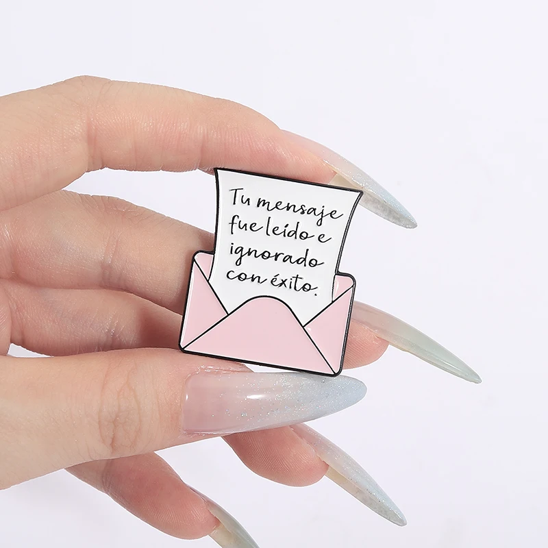 Ojo de Loca No Se Equivoca المينا دبوس مضحك روح الدعابة الإسبانية إقتباس بروش معدني شارة التلبيب مجوهرات هدية للأصدقاء ﻿