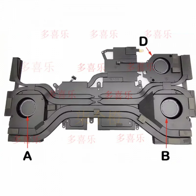 

EE New for dell Alienware 16 Area-51 0JYDPW AA16250 B fan Excluding the heat sink