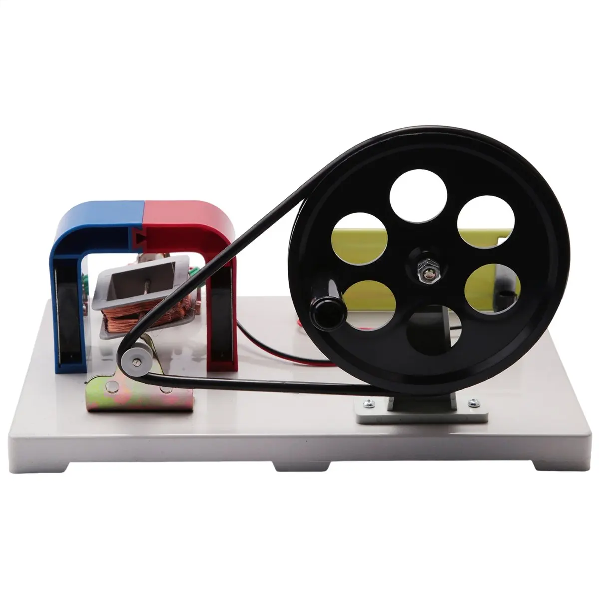DT38 Hand AC and DC Crank Generator Model, Demonstration Motor Generator Activity Model,Device Experimental Equipment