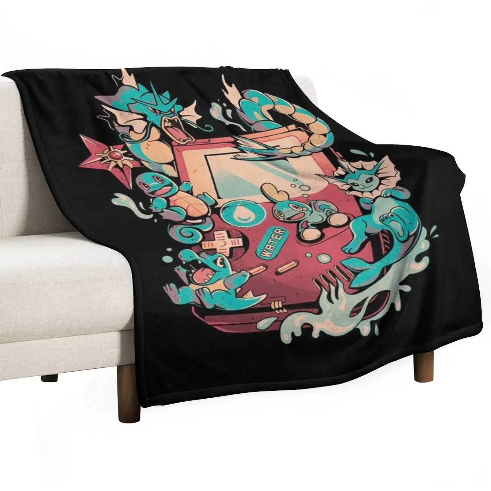 

Gaming : Water Evolution Throw Blanket Luxury St Flannels Blankets