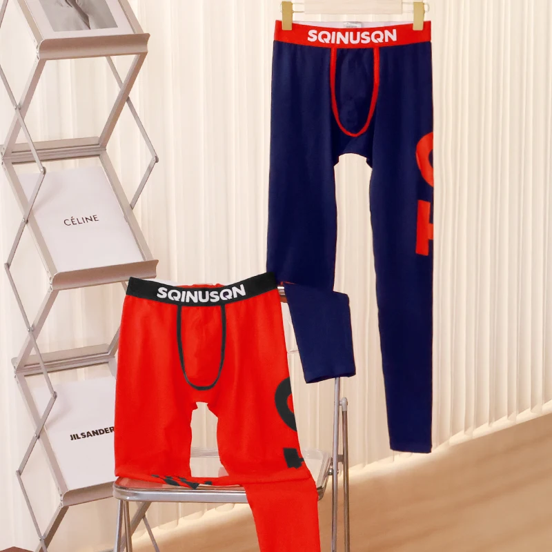 Мужские осенние брюки со средней талией, теплые брюки с нижней подкладкой, морозостойкое и удобное нижнее белье для меня.