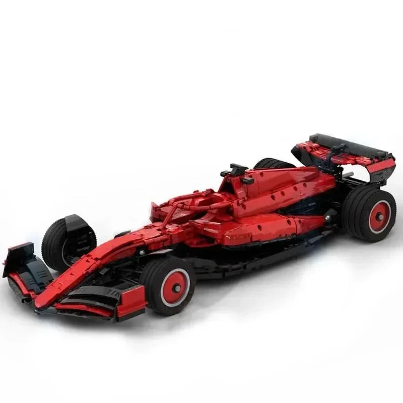 MOC-175601 Red New Super F1 SF-24 Racing Building Block Model 3365 Parts 1:8 Scale Kids Birthday Building Blocks Toy Gift