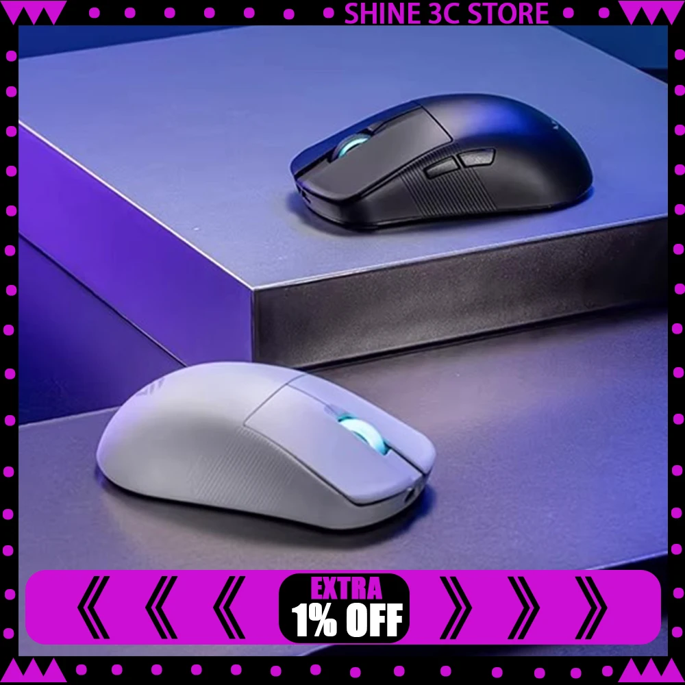 

Игровая мышь ROG HARPE ACE MINI с тремя режимами, сенсором AimPoint Pro 42k, беспроводная, 8K, с низкой задержкой, легкая (49 г), для геймеров