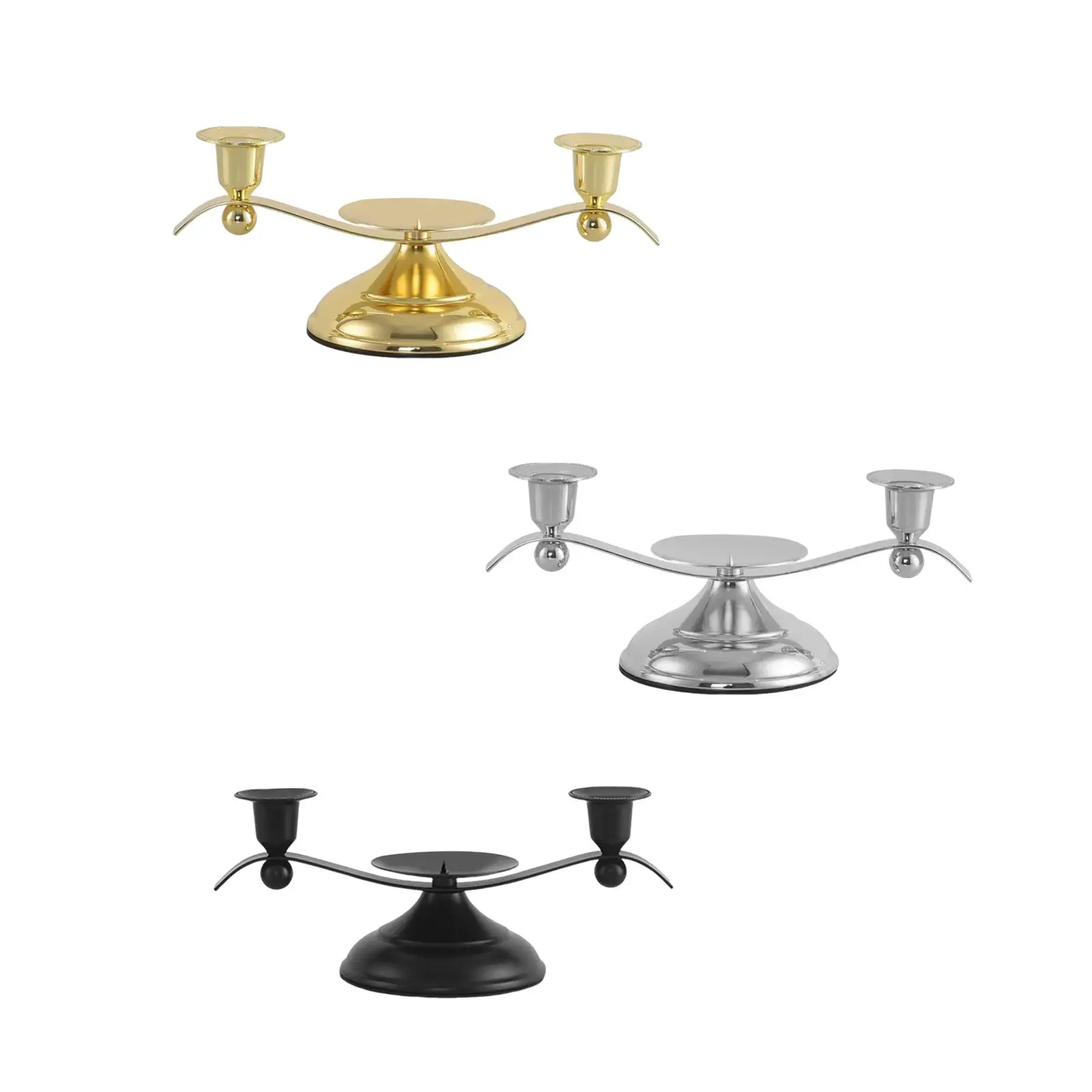 

Candle Holder Table Centerpiece Candelabra for Hotel Anniversary Living Room