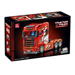 IN STOCK JJ9070 MOC Technical Tractor Truck Bricks Assembling Building Blocks Model Children's Toys Birthday Gift Set