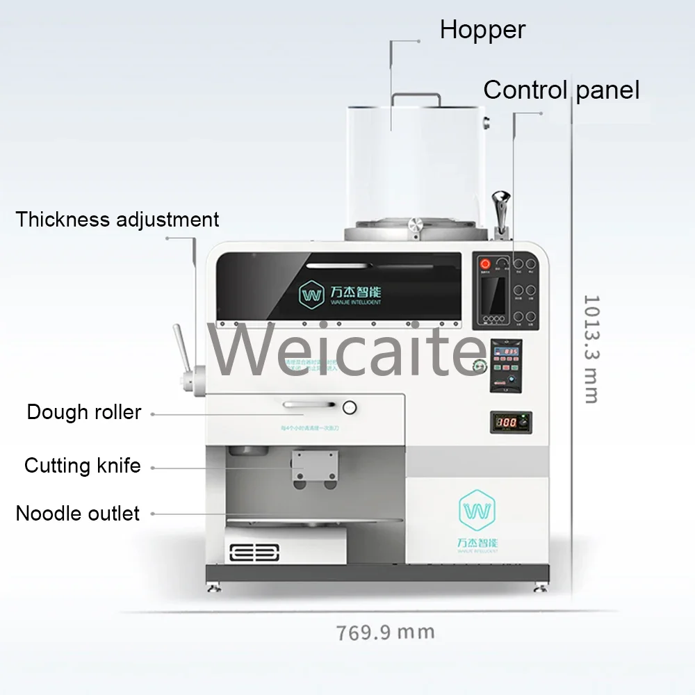 Wanjie Standard Level Fully automatic Stainless Steel Noodle Pasta Making machine WanJie Brand