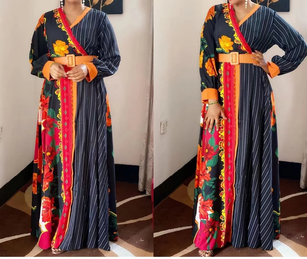 

African Dresses For Women Dashiki Wedding Party Plus Size Dress Robe Dubai Turkey Outfits Long Maxi Ladies Clothing Gifts