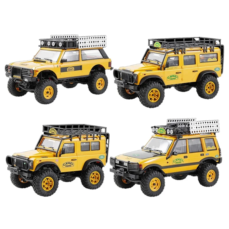 In-Stock Fms Land Rover Camel Cup 1:24 Fcx24m Defender- D90/D110 Discovery Range Rover Rc Off-Road Vehicle Children'S Toys Gifts view 6