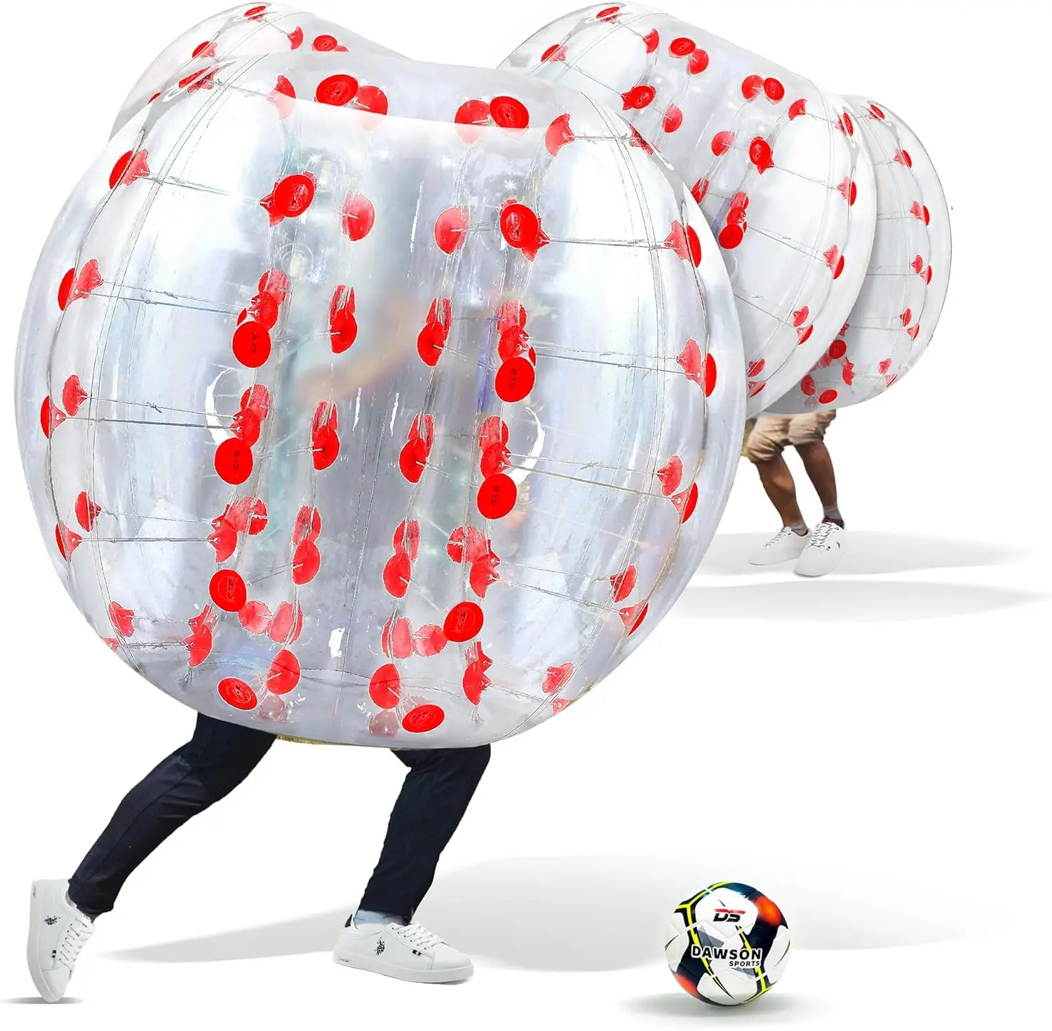 Inflatable Bumper Balls 1.2m 4Ft Human Hamster Ball, Zorb Ball for Children, Bubble Soccer Ball for Sport Time
