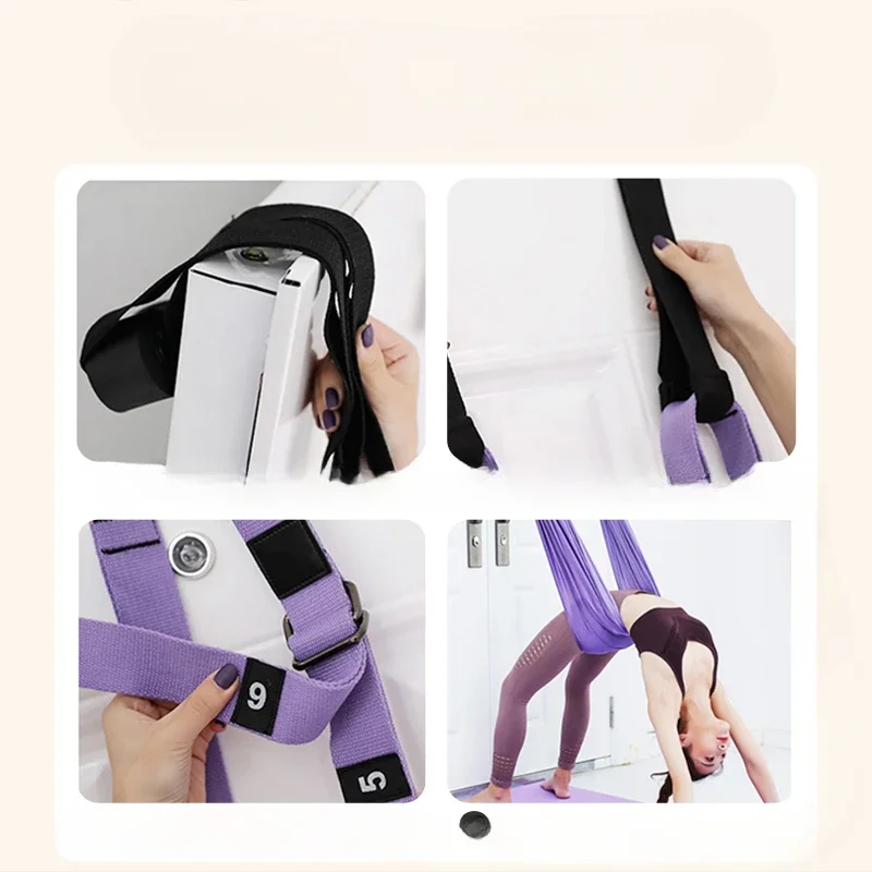 Aerial Yoga Suspender Household Hanging Door Inverted Stand Back Bend Trainer Stretch Strap