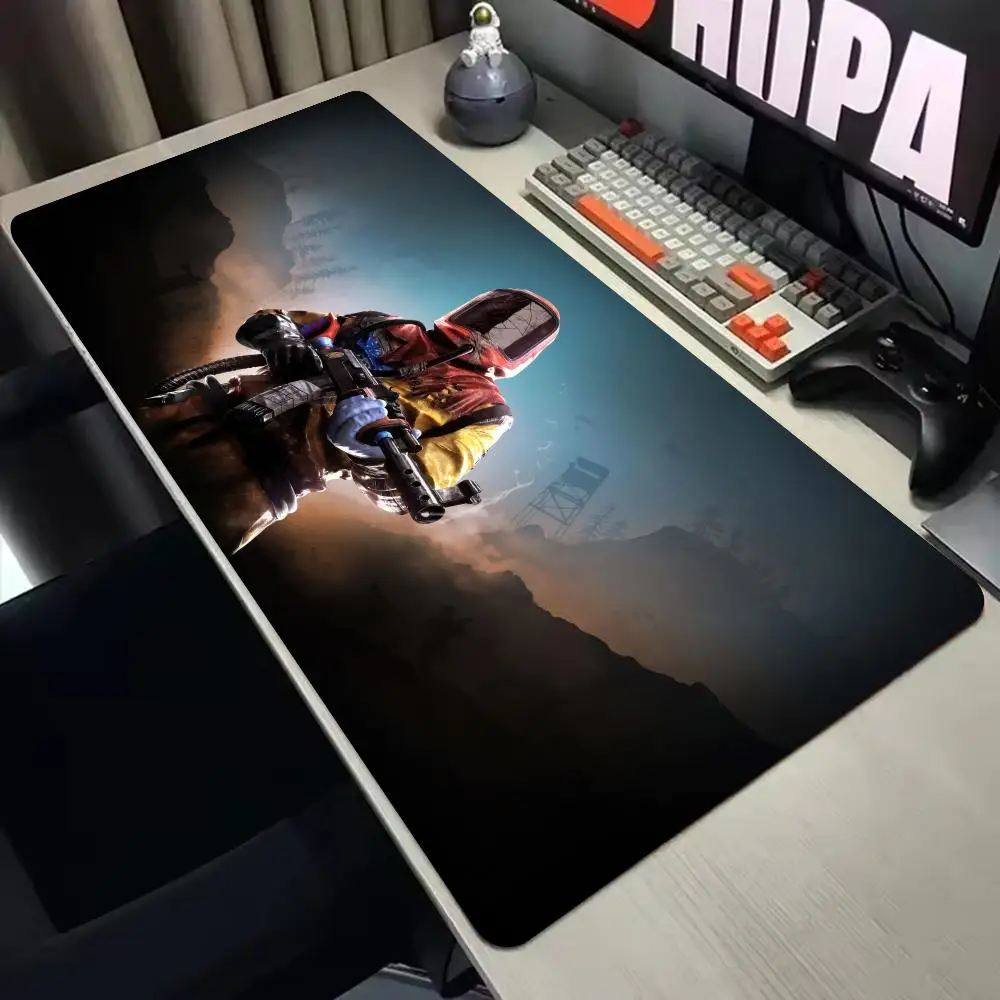 

Hot Gaming Mousepad Rust Large XL MousePad Compute Gamer Stitching Desk PC Keyboard HD Printing Non-slip Office Mat Table Carpet