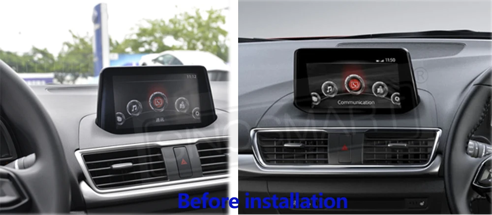 SINOSMART 10,25" Android Navi-Radio für Mazda 3 (Mazda3) / Axela 2014–2018 BM BN, OEM-Design, CarPlay, Android Auto, Unterstützu – Detail 6