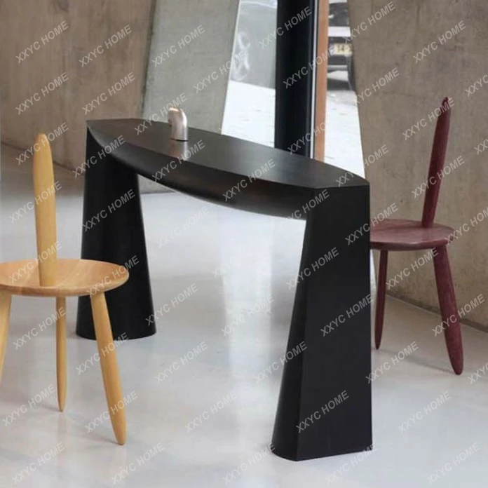

Nordic Home Black Oak Bar Table