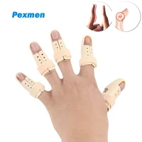 Pexmen 1/2/5 Uds férula para dedo soporte para dedos para dedos rotos enderezar la artritis inmovilización de nudillos