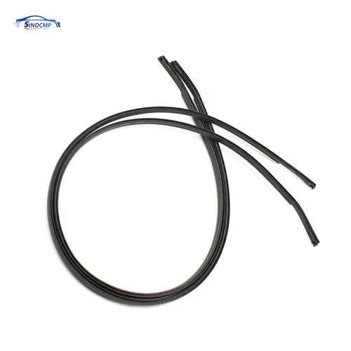 Juego de molduras de goteo para techo lateral L + R, 1 par, para Toyota Yaris Sedan 2007-2011, pieza de repuesto para coche 75551-52160 75552-52140