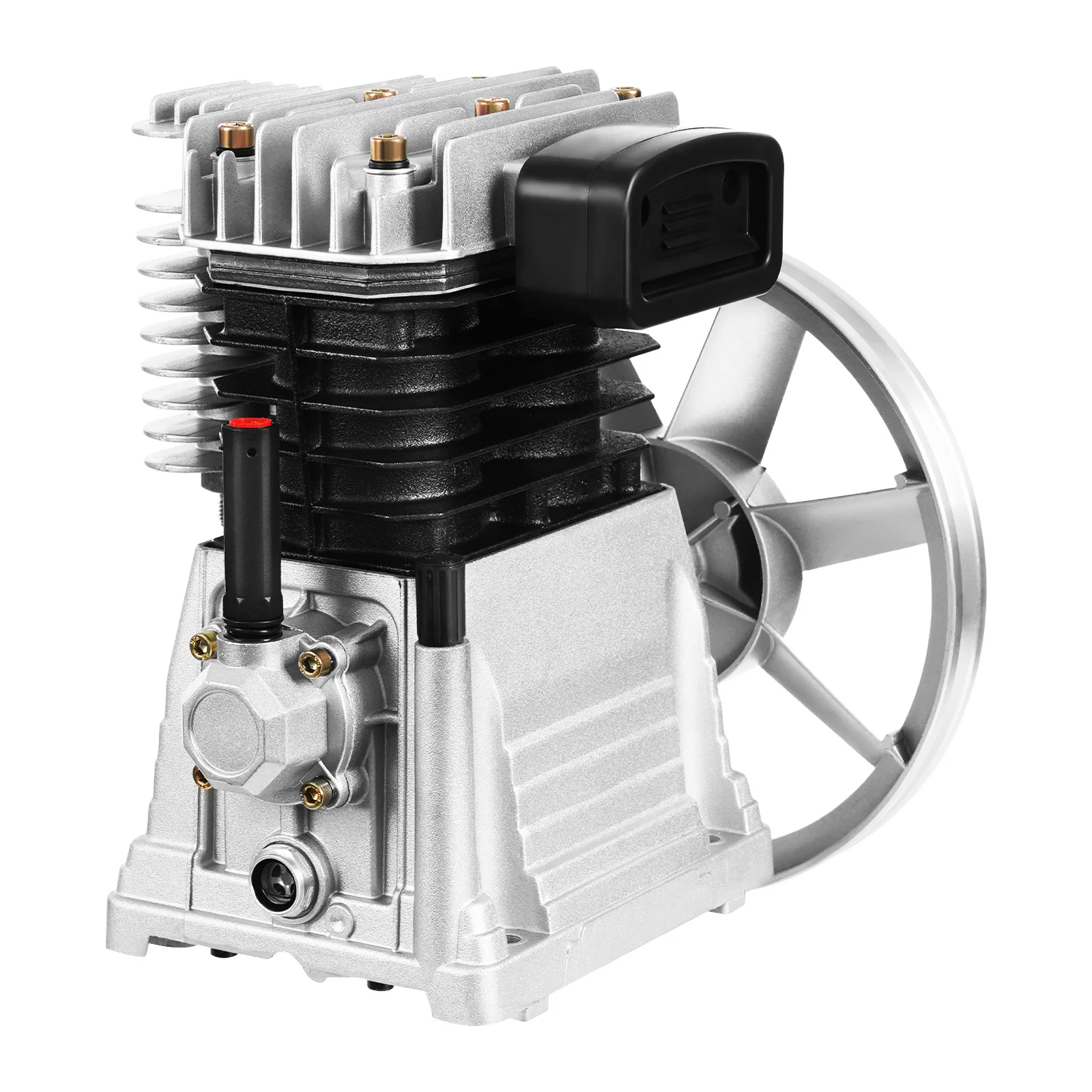 2065-3HP Luftkompressor-Pumpenkopf 250L/66Gal/min 0,8MPa Nennleistung 1,0MPa Maximaldruck Luftkompressor für Automobilindustrie, Maschinenbau, Bergbau, Bauwesen